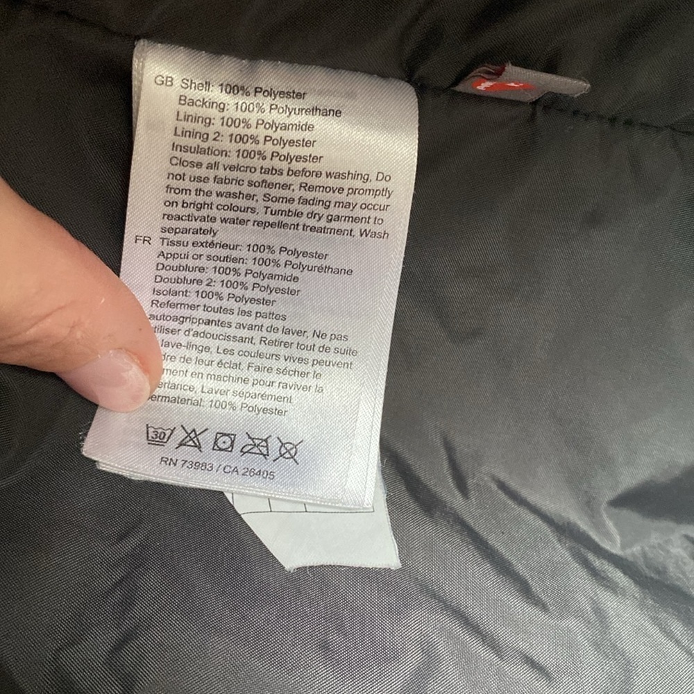 Helly Hansen Winter Belfast long jacket Women’s size XS Black Warm waterproof - Picture 6 of 6